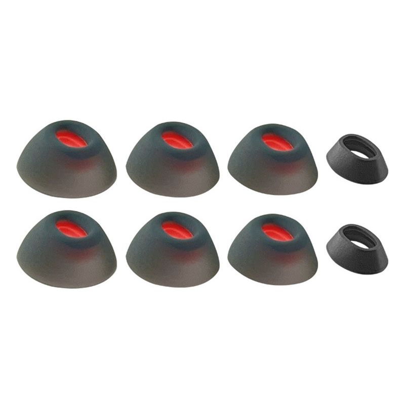 Silicone Ear Tip Replacement - ABKQ-8Pcs 실리콘 이어팁 이어버드 For Tune